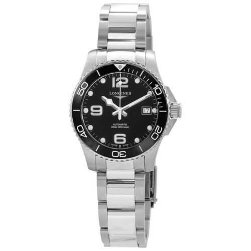 HydroConquest Automatic Black Dial Mens Watch L3.780.4.56.6