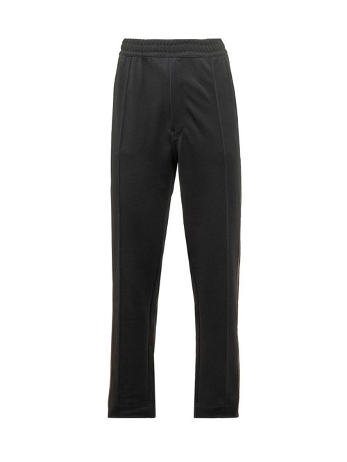 Black Solid Joggers