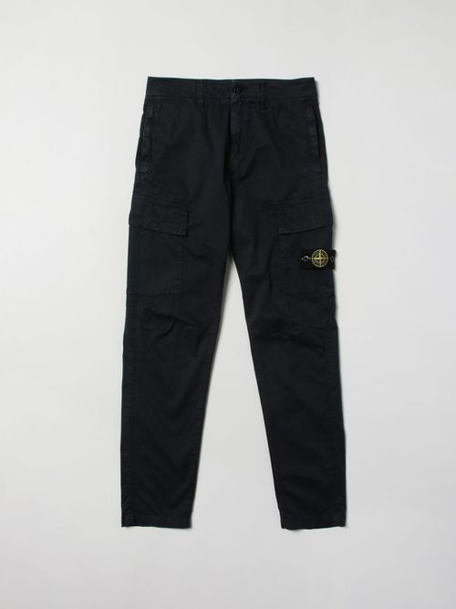 Trousers Kids colour Navy