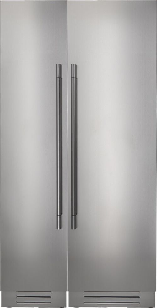 Fulgor Milano 700 Side-by-Side Column Set with 24" Refrigerator and 18" Freezer in Stainless Steel FMREFR