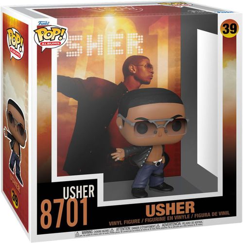 POP! Usher (8701) Album Cover #39 Rocks Vinyl Figure