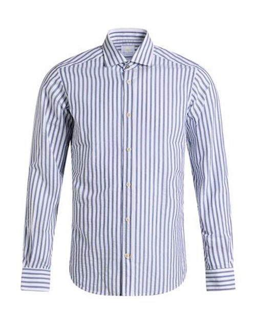 Man Shirt Navy Size 15 Cotton