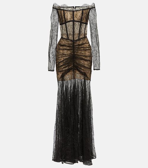 Rasario Cutout crêpe maxi dress