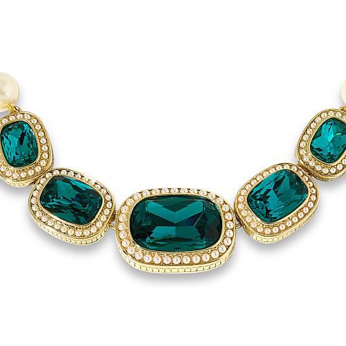 "Exquisite Elegance 16 4"" Simulated Pearl Station Necklace"