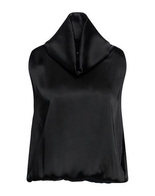 Woman Top Black Size 10 Acetate, Viscose, Elastane
