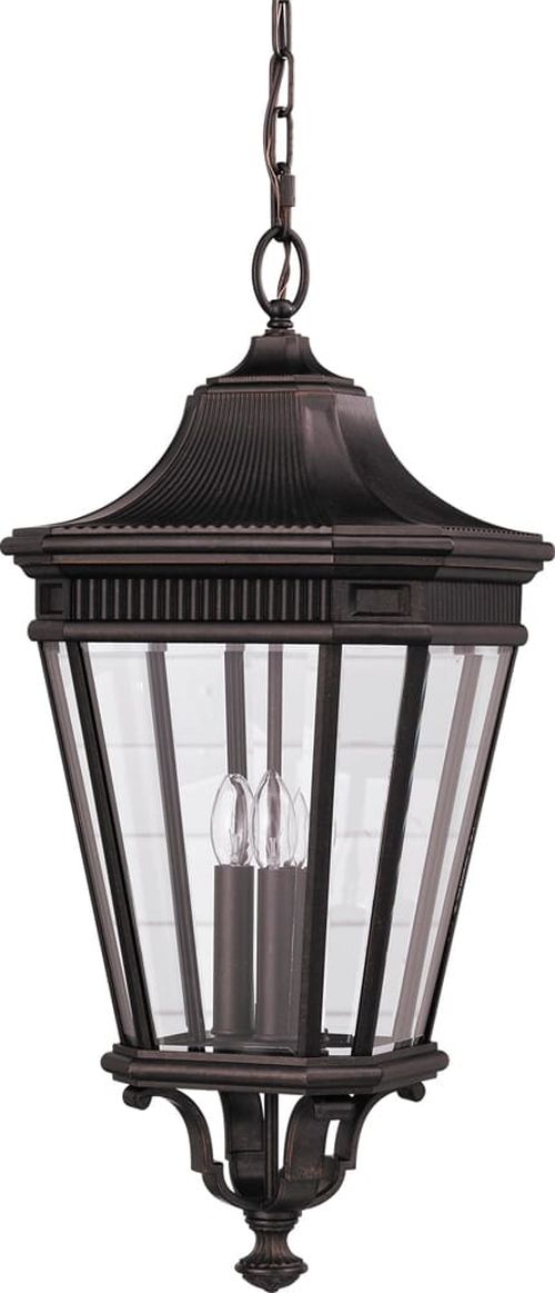 Generation Lighting Cotswold Lane Collection 12" Outdoor Lantern in Bronze Finish