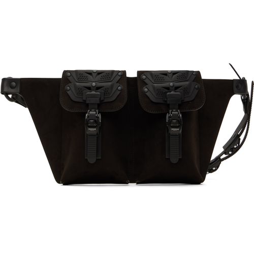 Brown Object U02 Double Pocket Belt Bag