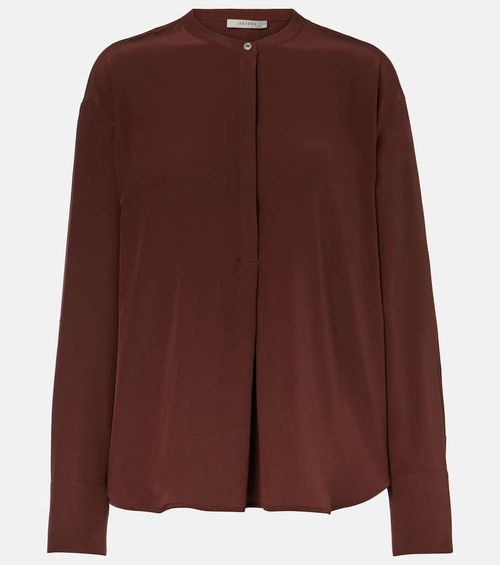 Remy silk crêpe shirt