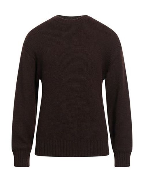 Dsquared2 Man Sweater Dark brown Size L Alpaca wool