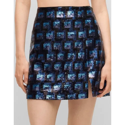 Hugo Boss Women's Rasalle-1 Skirt - Multi - Size: 10/None