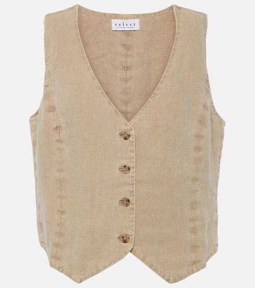 Mylie linen vest