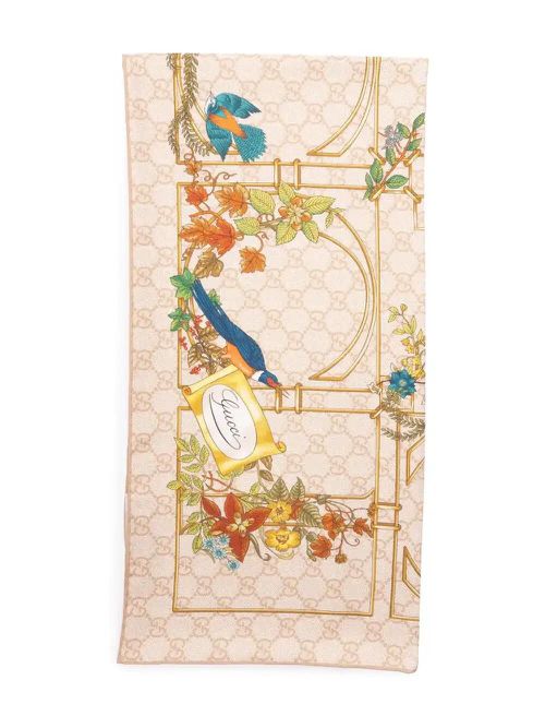 Gucci - Printed Silk Scarf - Women's - Silk