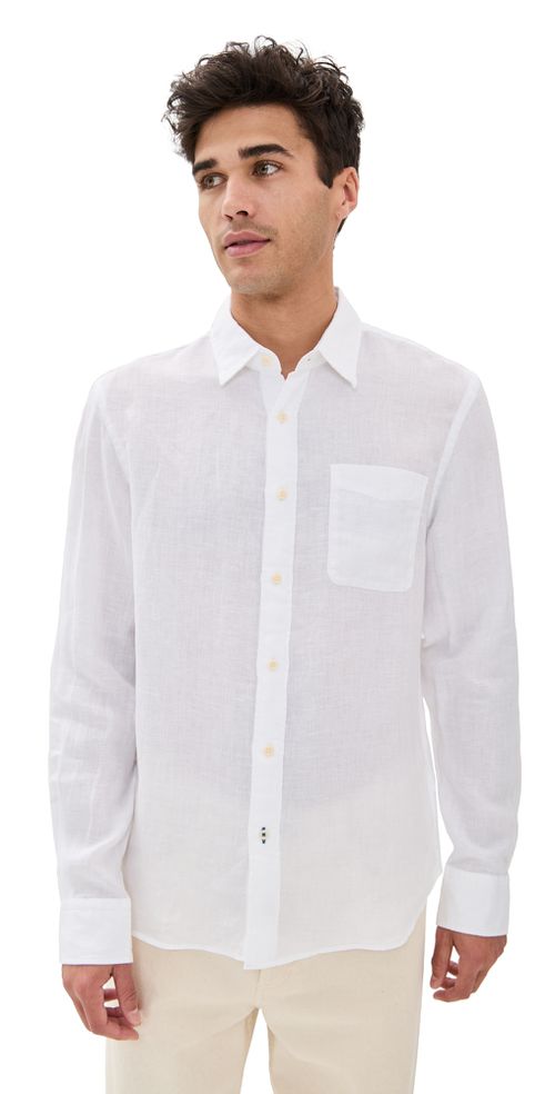 Linen Laguna Shirt White