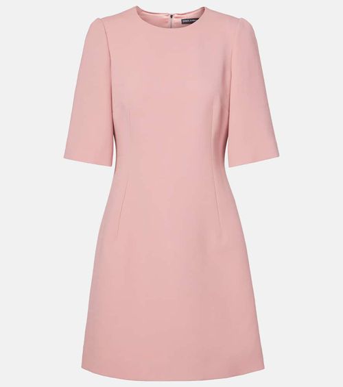 Virgin wool minidress