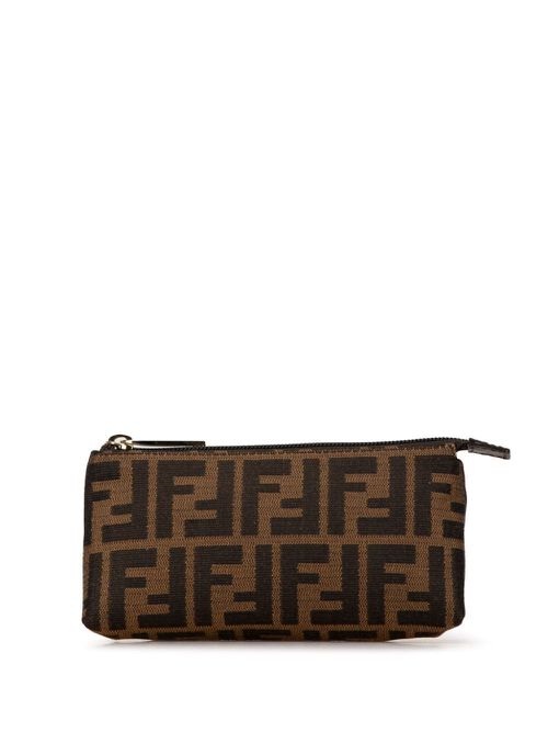 2000-2010 Zucca Canvas coin pouch - Brown