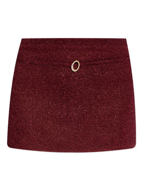 Lumière mini skirt - Red