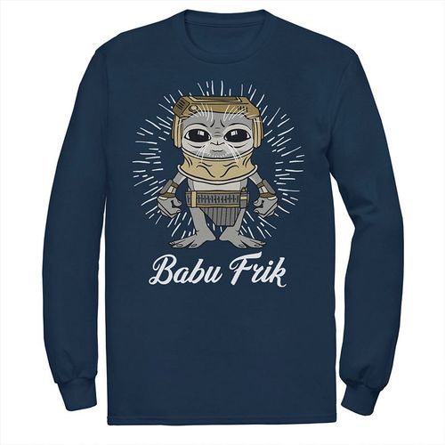 Men's tar Wars: The Rise Of kywalker Babu Frik imple Cartoon Tee, ize: mall, Blue