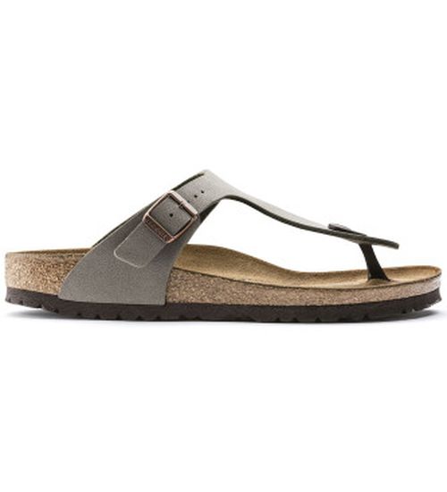 Birkenstock for man. 43391 Grey Gizeh Birko-Flor Sandals (45), Flat, None, Casual