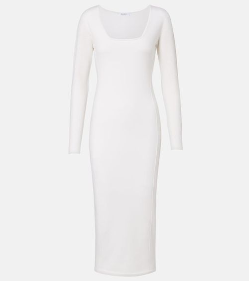 Sophia wool-blend midi dress