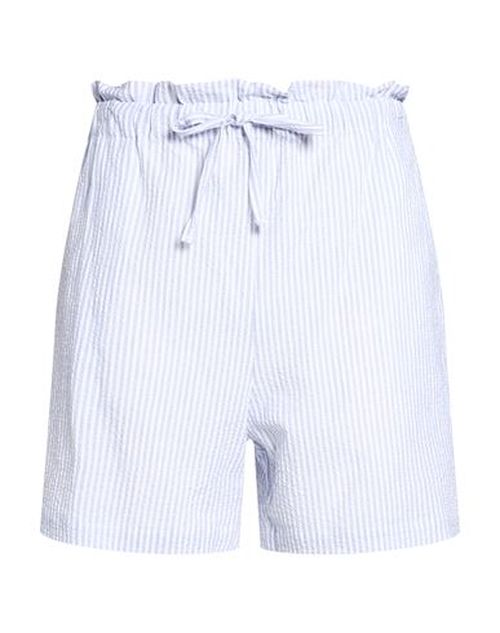 Woman Shorts & Bermuda Shorts Light blue Size S Cotton, Elastane