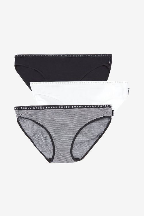 Hipster Cotton Bikini 3 Pack