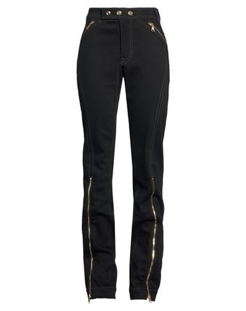 Woman Jeans Black Size 29 Cotton, Elastane