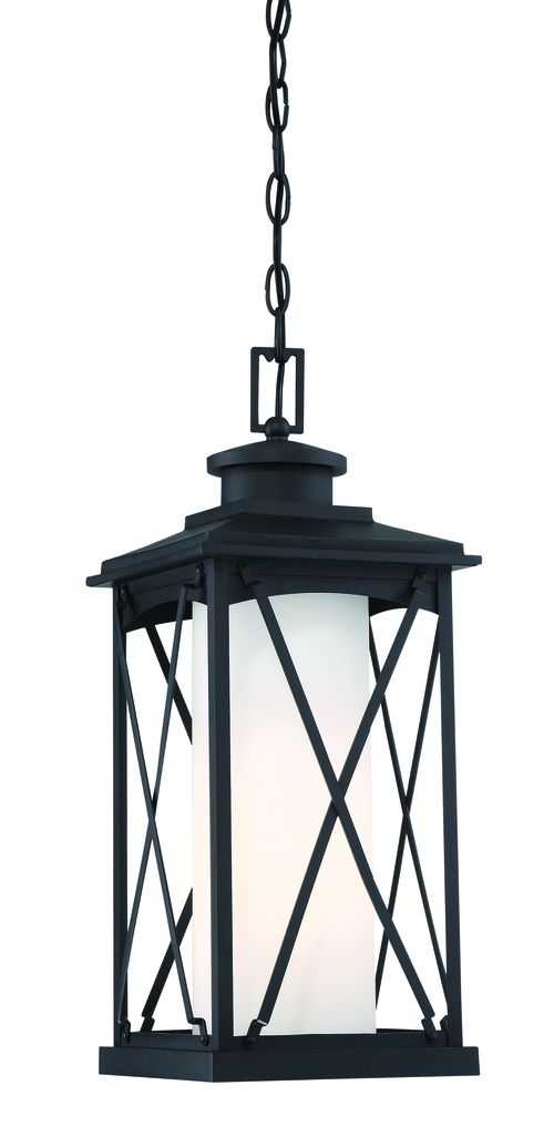 Lansdale Traditional Outdoor Hanging Light in Black