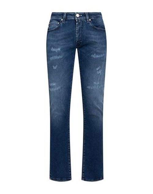 Man Jeans Blue Size 31 Cotton, Recycled cotton, Recycled polyester, Elastane