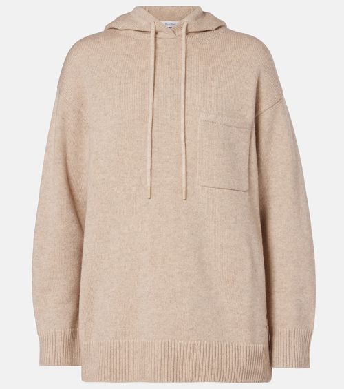 Liana wool and cashmere hoodie