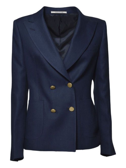 Tagliatore double-breasted blazer - Blue