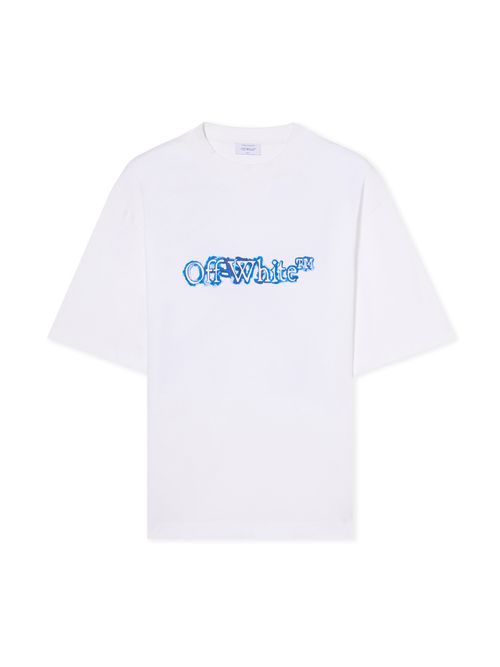 Cloudy Arrow Skate Logo T-shirt - Male T-shirts White
