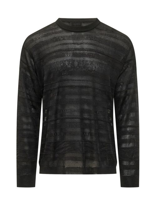 Black Crew Neck Sweaters