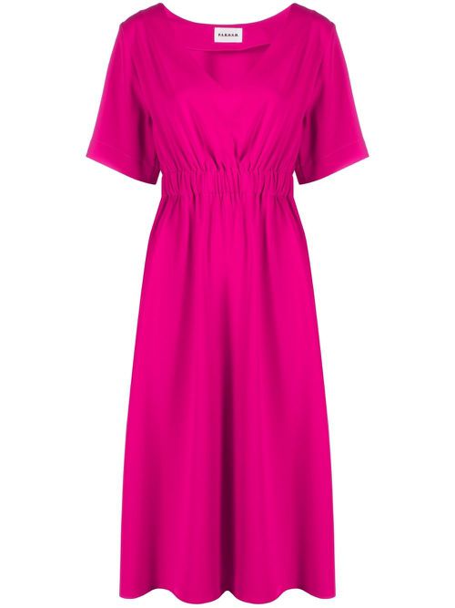 P.A.R.O.S.H. Panty midi dress - Pink