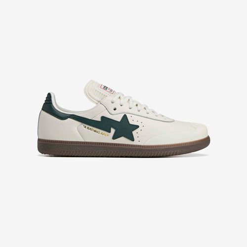 Adidas Samba x BAPE - OFF WHITE/SHADOW GREEN/GUM - unisex