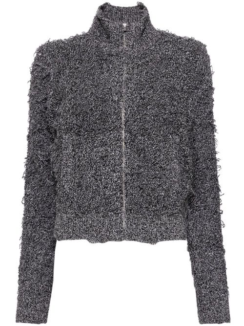 Zip-up cardigan - Grey