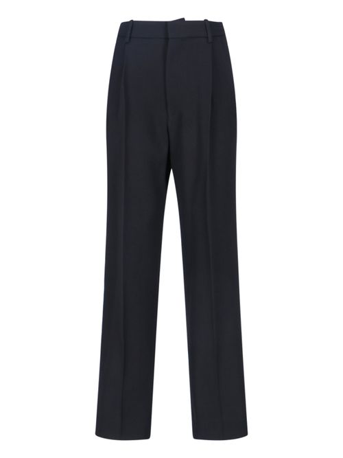 Tailored Virgin Wool Trousers for Women
