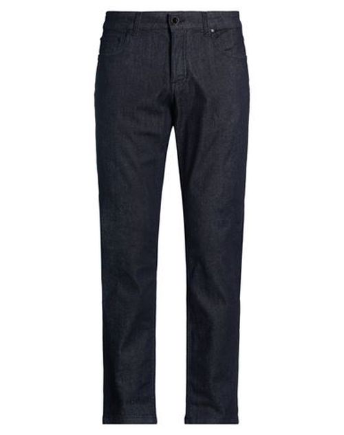 Man Jeans Blue Size 28 Cotton, Elastane