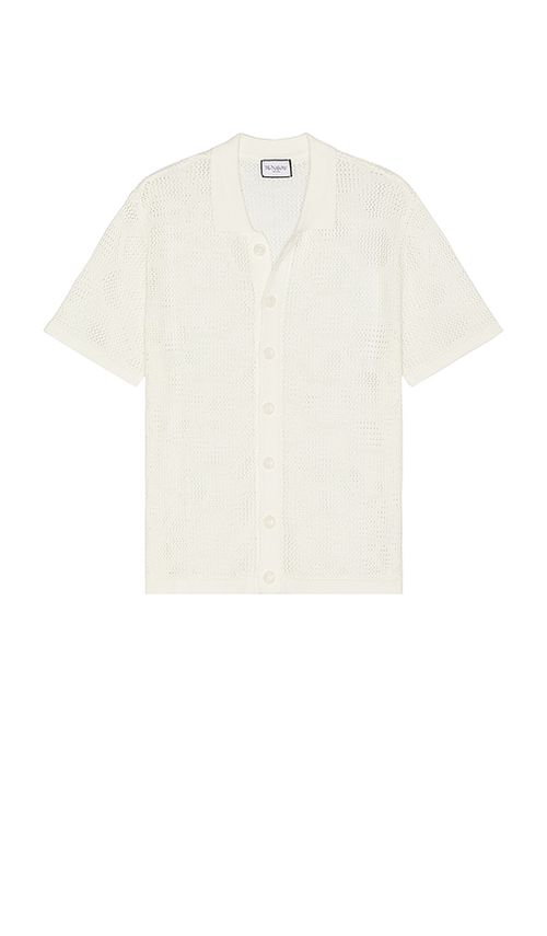 Runaway The Label Keneth Shirt in White. -  XL/1X also in L