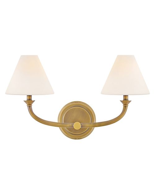 Heritage Brass LED Bathroom Vanity Light from the Greta Collection