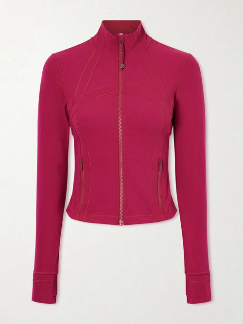 Define™ Cropped Nulu™ Jacket - Pink