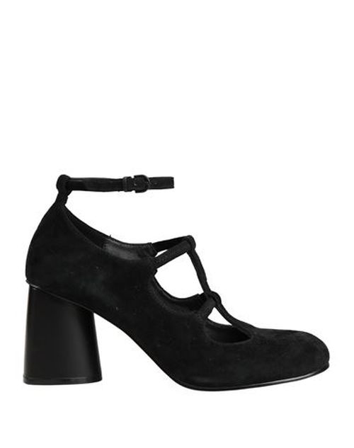 Woman Pumps Black Size 6 Leather