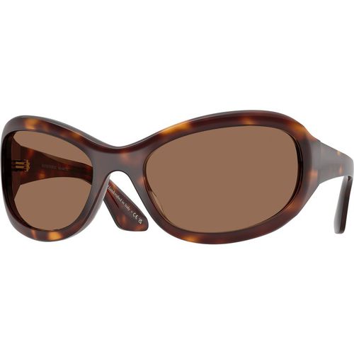 Oliver Peoples Woman Oliver Peoples OV5619SU 1967C 100773 Sunglasses Acetate Turtle Brown Round Norma