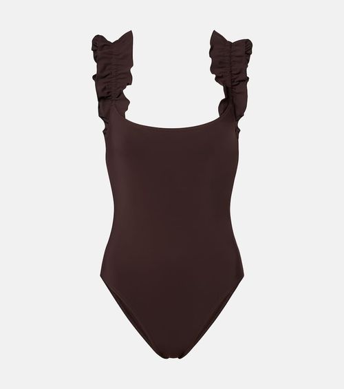 Ruffled swimsuit
