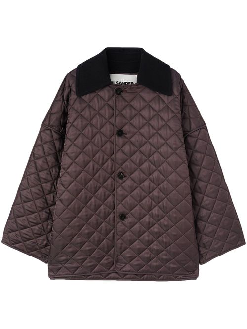 Quilted jacket - Brown