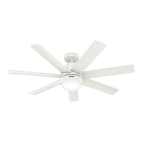 Fresh White 52"Ceiling Fan from the Brazos Collection