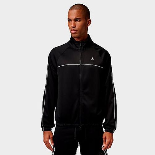 Men's Jordan Jumpman Track Jacket in Black/White