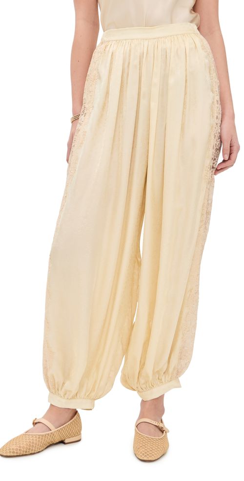 Ethel Solid Bloomer Pants Butter