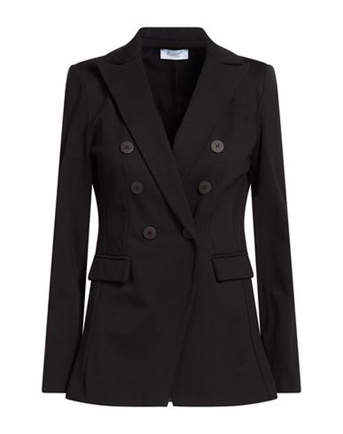 Woman Blazer Black Size 8 Viscose, Polyamide, Elastane