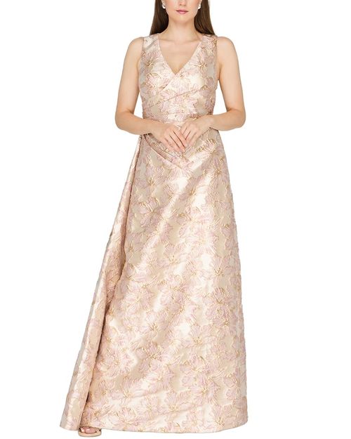 Deborah Faux Wrap Gown