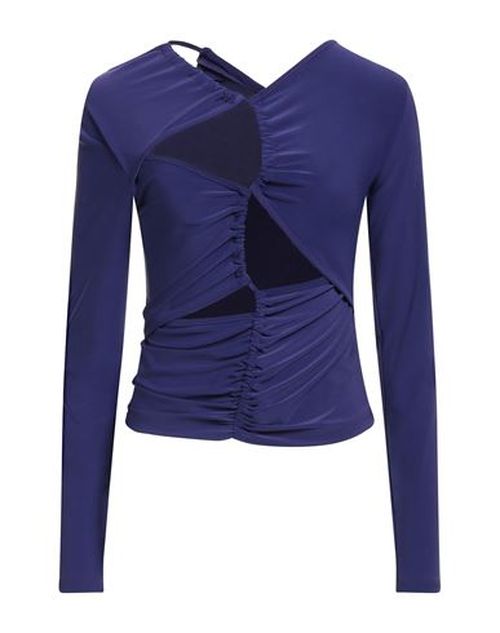 Woman Top Purple Size L Polyester, Elastane